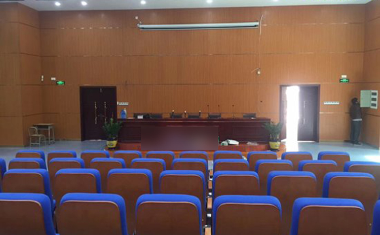 佛山高級中學(xué)報告廳吸音板工程 佛山高級中學(xué)報告廳吸音板工程