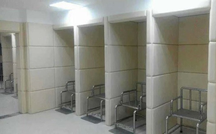 湖北孝感派出所軟包吸音板聲學工程-1